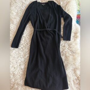 Banana Republic Italian Wool-Cashmere Blend Wrap Sweater Dress | Size S/P